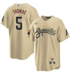 Men Alex Thomas #5 Az diamond backs Stitched MLB jersey Men Alex Thomas #5 Az diamond backs Stitched MLB jersey