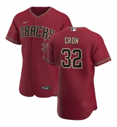 Men Arizona Diamondbacks 32 Kevin Cron Men Nike Crimson Flex Base Alternate Team MLB Jersey Men Arizona Diamondbacks 32 Kevin Cron Men Nike Crimson Flex Base Alternate Team MLB Jersey