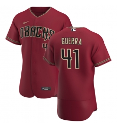 Men Arizona Diamondbacks 41 Junior Guerra Men Nike Crimson Flex Base Alternate Team MLB Jersey Men Arizona Diamondbacks 41 Junior Guerra Men Nike Crimson Flex Base Alternate Team MLB Jersey