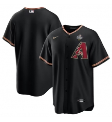 Men Arizona Diamondbacks Blank Black 2023 World Series Cool Base Stitched Baseball Jersey Men Arizona Diamondbacks Blank Black 2023 World Series Cool Base Stitched Baseball Jersey