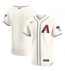 Men Arizona Diamondbacks Blank Cream Flex Base Stitched Jersey Men Arizona Diamondbacks Blank Cream Flex Base Stitched Jersey
