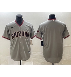 Men Arizona Diamondbacks Blank Grey Cool Base Stitched Baseball Jersey Men Arizona Diamondbacks Blank Grey Cool Base Stitched Baseball Jersey