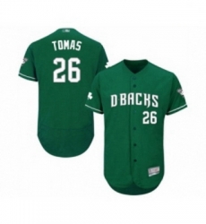 Mens Arizona Diamondbacks 26 Yasmany Tomas Green Celtic Flexbase Authentic Collection Baseball Jersey Mens Arizona Diamondbacks 26 Yasmany Tomas Green Celtic Flexbase Authentic Collection Baseball Jersey
