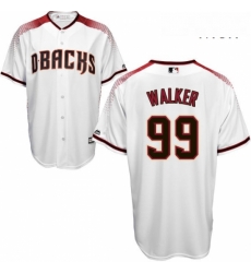 Mens Majestic Arizona Diamondbacks 99 Taijuan Walker Replica White Home Cool Base MLB Jersey Mens Majestic Arizona Diamondbacks 99 Taijuan Walker Replica White Home Cool Base MLB Jersey