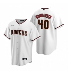 Mens Nike Arizona Diamondbacks 40 Madison Bumgarner White Home Stitched Baseball Jersey Mens Nike Arizona Diamondbacks 40 Madison Bumgarner White Home Stitched Baseball Jersey