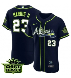 MEN 27S ATLANTA BRAVES ATLIENS 23 Michael Harris II FLEX BASE JERSEY ALL STITCHED MEN 27S ATLANTA BRAVES ATLIENS 23 Michael Harris II FLEX BASE JERSEY ALL STITCHED