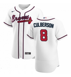 Men Atlanta Braves 8 Charlie Culberson Men Nike White Home 2020 Flex Base Player MLB Jersey Men Atlanta Braves 8 Charlie Culberson Men Nike White Home 2020 Flex Base Player MLB Jersey