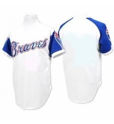 Men Mitchell and Ness 1974 Atlanta Braves Blank Replica White Throwback MLB Jersey Men Mitchell and Ness 1974 Atlanta Braves Blank Replica White Throwback MLB Jersey