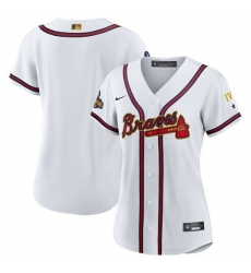 Women Atlanta Braves Blank White Cool Base Stitched Jersey Women Atlanta Braves Blank White Cool Base Stitched Jersey
