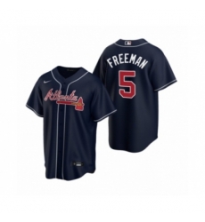 Youth Atlanta Braves #5 Freddie Freeman Nike Navy 2020 Alternate Jersey Youth Atlanta Braves #5 Freddie Freeman Nike Navy 2020 Alternate Jersey