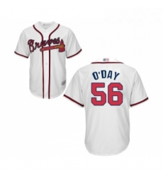 Youth Atlanta Braves 56 Darren O Day Replica White Home Cool Base Baseball Jersey Youth Atlanta Braves 56 Darren O Day Replica White Home Cool Base Baseball Jersey