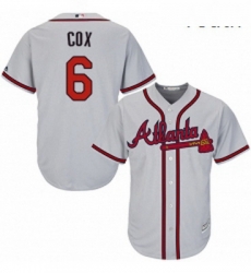 Youth Majestic Atlanta Braves 6 Bobby Cox Authentic Grey Road Cool Base MLB Jersey Youth Majestic Atlanta Braves 6 Bobby Cox Authentic Grey Road Cool Base MLB Jersey
