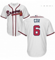 Youth Majestic Atlanta Braves 6 Bobby Cox Authentic White Home Cool Base MLB Jersey Youth Majestic Atlanta Braves 6 Bobby Cox Authentic White Home Cool Base MLB Jersey