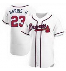 YouthAtlanta Braves Michael Harris II Authentic White Home Jersey YouthAtlanta Braves Michael Harris II Authentic White Home Jersey