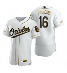 Baltimore Orioles 16 Trey Mancini White Nike Mens Authentic Golden Edition MLB Jersey Baltimore Orioles 16 Trey Mancini White Nike Mens Authentic Golden Edition MLB Jersey