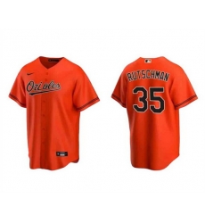 Men Baltimore Orioles 35 Adley Rutschman Orange Cool Base Stitched Jersey Men Baltimore Orioles 35 Adley Rutschman Orange Cool Base Stitched Jersey
