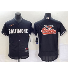 Men Baltimore Orioles Big Team Logo In Back Black 2023 City Connect Flex Base Stitched Baseball Jersey Men Baltimore Orioles Big Team Logo In Back Black 2023 City Connect Flex Base Stitched Baseball Jersey