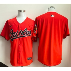 Men Baltimore Orioles Blank Orange Limited Stitched Jersey