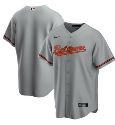 Men Baltimore Orioles Nike Gray Blank Jersey Men Baltimore Orioles Nike Gray Blank Jersey