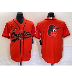 Men Baltimore Orioles Orange Team Big Logo Cool Base Stitched Jersey Men Baltimore Orioles Orange Team Big Logo Cool Base Stitched Jersey