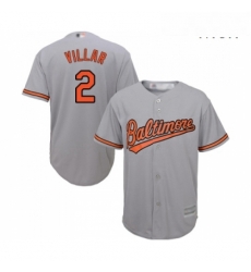 Mens Baltimore Orioles 2 Jonathan Villar Replica Grey Road Cool Base Baseball Jersey Mens Baltimore Orioles 2 Jonathan Villar Replica Grey Road Cool Base Baseball Jersey