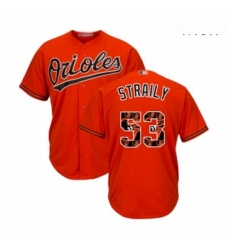 Mens Baltimore Orioles 53 Dan Straily Authentic Orange Team Logo Fashion Cool Base Baseball Jersey Mens Baltimore Orioles 53 Dan Straily Authentic Orange Team Logo Fashion Cool Base Baseball Jersey