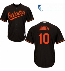 Mens Majestic Baltimore Orioles 10 Adam Jones Replica Black Alternate Cool Base MLB Jersey Mens Majestic Baltimore Orioles 10 Adam Jones Replica Black Alternate Cool Base MLB Jersey