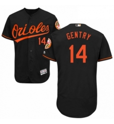 Mens Majestic Baltimore Orioles 14 Craig Gentry Black Alternate Flex Base Authentic Collection MLB Jersey Mens Majestic Baltimore Orioles 14 Craig Gentry Black Alternate Flex Base Authentic Collection MLB Jersey