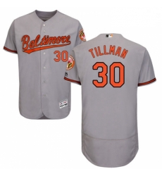 Mens Majestic Baltimore Orioles 30 Chris Tillman Grey Road Flex Base Authentic Collection MLB Jersey Mens Majestic Baltimore Orioles 30 Chris Tillman Grey Road Flex Base Authentic Collection MLB Jersey