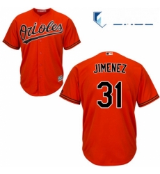 Mens Majestic Baltimore Orioles 31 Ubaldo Jimenez Replica Orange Alternate Cool Base MLB Jersey Mens Majestic Baltimore Orioles 31 Ubaldo Jimenez Replica Orange Alternate Cool Base MLB Jersey