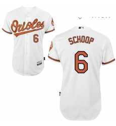 Mens Majestic Baltimore Orioles 6 Jonathan Schoop Replica White Home Cool Base MLB Jersey Mens Majestic Baltimore Orioles 6 Jonathan Schoop Replica White Home Cool Base MLB Jersey