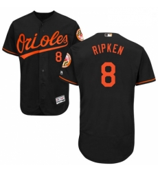 Mens Majestic Baltimore Orioles 8 Cal Ripken Black Alternate Flex Base Authentic Collection MLB Jersey Mens Majestic Baltimore Orioles 8 Cal Ripken Black Alternate Flex Base Authentic Collection MLB Jersey