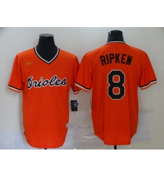 Orioles 8 Cal Ripken Jr Orange Nike Cool Base Throwback Jersey Orioles 8 Cal Ripken Jr Orange Nike Cool Base Throwback Jersey
