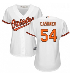 Womens Majestic Baltimore Orioles 54 Andrew Cashner Replica White Home Cool Base MLB Jersey Womens Majestic Baltimore Orioles 54 Andrew Cashner Replica White Home Cool Base MLB Jersey