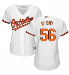 Womens Majestic Baltimore Orioles 56 Darren ODay Authentic White Home Cool Base MLB Jersey Womens Majestic Baltimore Orioles 56 Darren ODay Authentic White Home Cool Base MLB Jersey