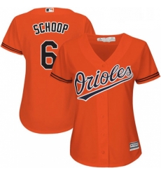 Womens Majestic Baltimore Orioles 6 Jonathan Schoop Authentic Orange Alternate Cool Base MLB Jersey Womens Majestic Baltimore Orioles 6 Jonathan Schoop Authentic Orange Alternate Cool Base MLB Jersey