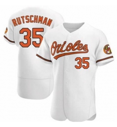 Youth Baltimore Oriole #35 Adley Rutschman White Flex Base Stitched Baseball jersey Youth Baltimore Oriole #35 Adley Rutschman White Flex Base Stitched Baseball jersey