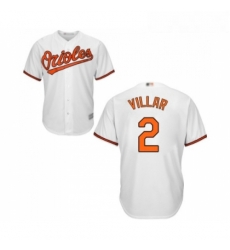 Youth Baltimore Orioles 2 Jonathan Villar Replica White Home Cool Base Baseball Jersey Youth Baltimore Orioles 2 Jonathan Villar Replica White Home Cool Base Baseball Jersey