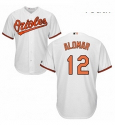Youth Majestic Baltimore Orioles 12 Roberto Alomar Replica White Home Cool Base MLB Jersey Youth Majestic Baltimore Orioles 12 Roberto Alomar Replica White Home Cool Base MLB Jersey