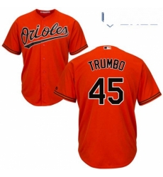 Youth Majestic Baltimore Orioles 45 Mark Trumbo Authentic Orange Alternate Cool Base MLB Jersey Youth Majestic Baltimore Orioles 45 Mark Trumbo Authentic Orange Alternate Cool Base MLB Jersey