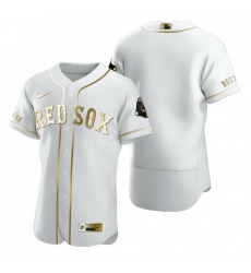 Boston Red Sox Blank White Nike Mens Authentic Golden Edition MLB Jersey Boston Red Sox Blank White Nike Mens Authentic Golden Edition MLB Jersey