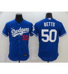 MLB Dodgers 50 Mookie Betts Blue 2020 Nike Flexbase Men Jersey MLB Dodgers 50 Mookie Betts Blue 2020 Nike Flexbase Men Jersey