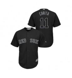 Men 2019 Players 27 Weekend Boston Red Sox 11 Rafael Devers Carita Black Jersey Men 2019 Players 27 Weekend Boston Red Sox 11 Rafael Devers Carita Black Jersey