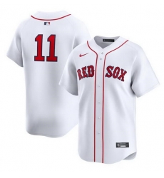 Men Boston Red Sox 11 Rafael Devers White 2024 Home Limited Cool Base Stitched Baseball Jersey Men Boston Red Sox 11 Rafael Devers White 2024 Home Limited Cool Base Stitched Baseball Jersey