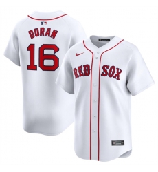 Men Boston Red Sox 16 Jarren Duran White 2024 Home Limited Stitched Baseball Jersey Men Boston Red Sox 16 Jarren Duran White 2024 Home Limited Stitched Baseball Jersey