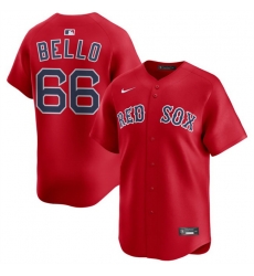 Men Boston Red Sox 66 Brayan Bello Red 2024 Alternate Limited Stitched Baseball Jersey