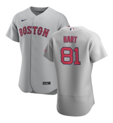 Men Boston Red Sox 81 Kyle Hart Men Nike Gray Road 2020 Flex Base Team MLB Jersey Men Boston Red Sox 81 Kyle Hart Men Nike Gray Road 2020 Flex Base Team MLB Jersey