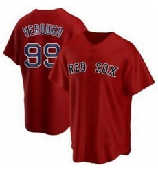 Men Boston Red Sox 99 Verdugo Red 2021 Nike MLB jersey Men Boston Red Sox 99 Verdugo Red 2021 Nike MLB jersey