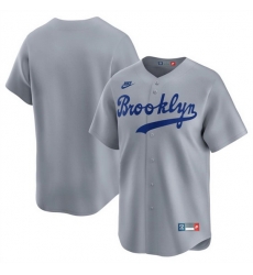 Men Brooklyn Dodgers Blank Grey Throwback Cooperstown Collection Limited Stitched Baseball Jersey Men Brooklyn Dodgers Blank Grey Throwback Cooperstown Collection Limited Stitched Baseball Jersey