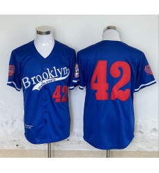 Men Brooklyn Royal Giants 42 Stitched Baseball Jersey Men Brooklyn Royal Giants 42 Stitched Baseball Jersey